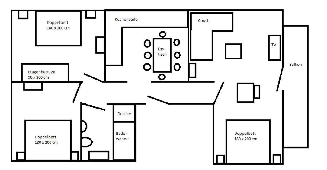 Ferienwohnung Glueckskinder Rust Zewnętrze zdjęcie